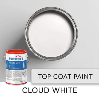 Image: Top Coat Paint for Our Premium Primed Internal and External Ranges - Eco-Urban®, Urban Lite®, Heritage®, Traditional® & Frames - Cloud White