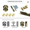 Exterior Victorian Gaskell 3L 4P Front Door with Two Sidelights - Customisable: Size, Colour, Glass and Sidelight Options