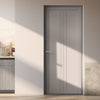 Galeria Panel Solid Wood Internal Door UK Made  DD0102P - Mist Grey Premium Primed - Urban Lite® Bespoke Sizes