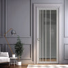 Simona Solid Wood Internal Door UK Made DD0105C Clear Glass - 7 Colour Options Premium Primed - Urban Lite® Bespoke Sizes