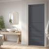 Chord Panel Solid Wood Internal Door UK Made DD0110P - 7 Colour Options Premium Primed - Urban Lite® Bespoke Sizes