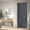 Aria Panel Solid Wood Internal Door UK Made DD0124P - 7 Colour Options Premium Primed - Urban Lite® Bespoke Sizes