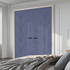 V-Line® Grooved Flush Door Pair V033 - Premium Primed - Six Colour Options