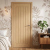 Valdor - Cheshire Unfinished Oak Fire Internal Door - 1/2 Hour Fire Rated