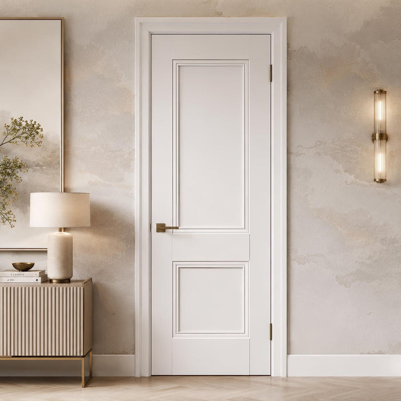 JBK White Classic Hardwick Panel Primed Internal Door