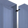 Thru Pairmaker - Heather Blue Primed - Converts two internal doors to a pair -  To suit 40mm or 35mm thick internal doors
