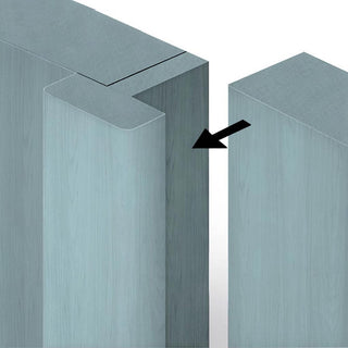 Image: Thru Pairmaker -Sage Sky Primed - Converts two internal doors to a pair