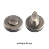 Serozzetta SZM004 Bathroom Thumb Turn & Release - 4 Finishes