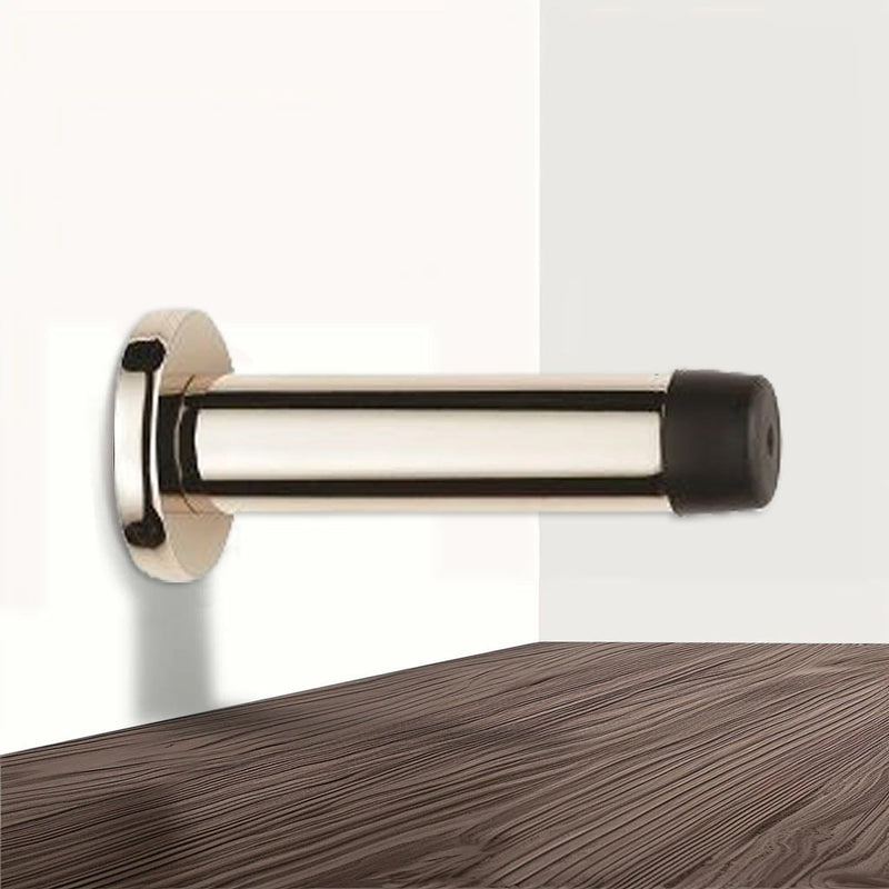Outlet - Wall Mounted Door Stop - Polished Nickel