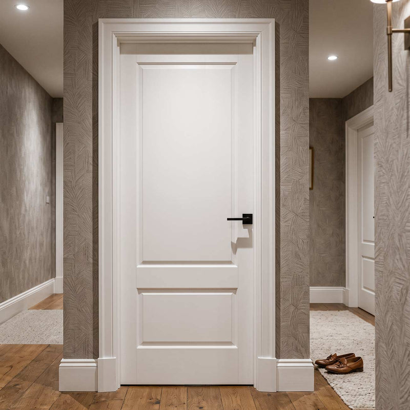 Brooklyn 2 Panel DSN Internal Door - White Primed