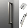 Concord 280mm Back to Back Pull Handle Pack - 4 Radius Cornered Hinges - Satin Stainless Steel