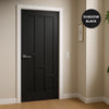 UK Made to Measure - Elston Panel Interior Door - Premium Primed - 7 Colour Options