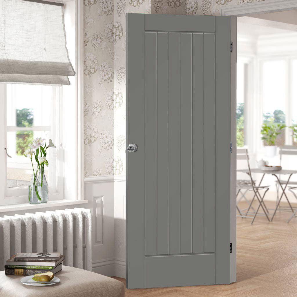 Prefinished Bespoke Suffolk Flush Door - Choose Your Colour