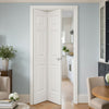 Bifold Regency Textured Moulded - White Primed