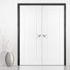 Thruframe Interior Black Primed Door Lining Frame - Suits Standard Size Double Doors