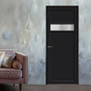 Orkney 1 Pane 2 Panel Solid Wood Internal Door UK Made DD6403SG Frosted Glass - Eco-Urban - Colour Options