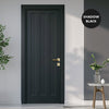 UK Made to Measure - Langley Panel Interior Door - Premium Primed - 7 Colour Options
