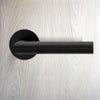 Monroe Door Lever Handle - Matt Black