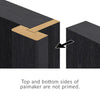 LPD Pairmaker - Black Primed - Converts Two Internal Doors to a Pair - To suit 35mm thick internal doors