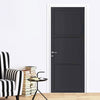 Manchester 3 Panel Solid Wood Internal Door UK Made DD6305 - Eco-Urban - Colour Options