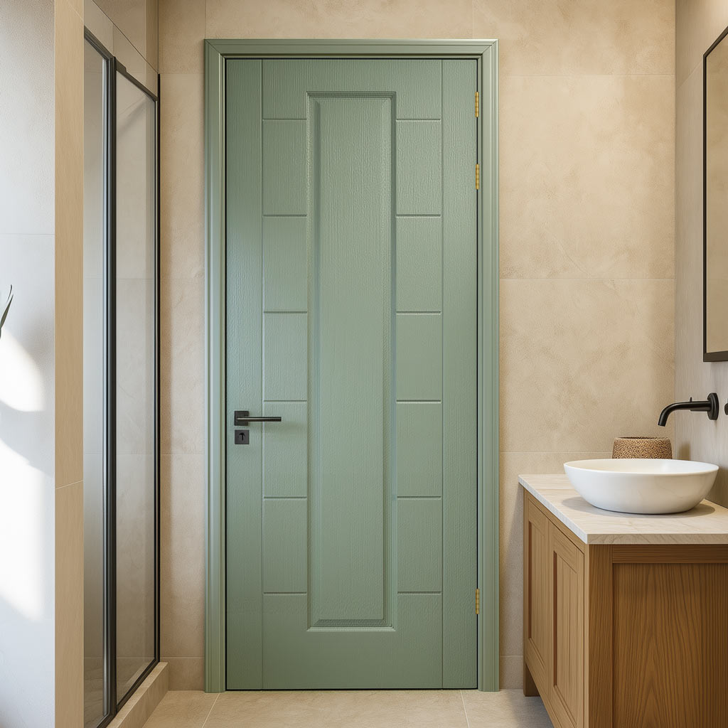 Cairgorm Chartwell Green Grained Internal PVC Door - Suitable for Bathrooms