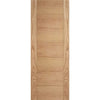Carini 7P Oak Single Evokit Pocket Door - Prefinished