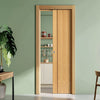 Chartwell Oak Single Evokit Pocket Door - Prefinished