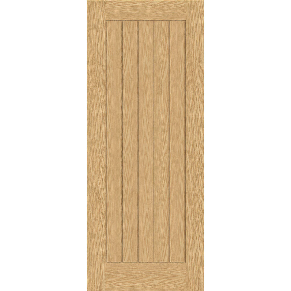Valdor - Cheshire Prefinished Oak Fire Internal Door - 1/2 Hour Fire Rated