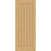 Valdor - Cheshire Unfinished Oak Fire Internal Door - 1/2 Hour Fire Rated