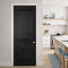 Clarendon Black Internal Door - Prefinished