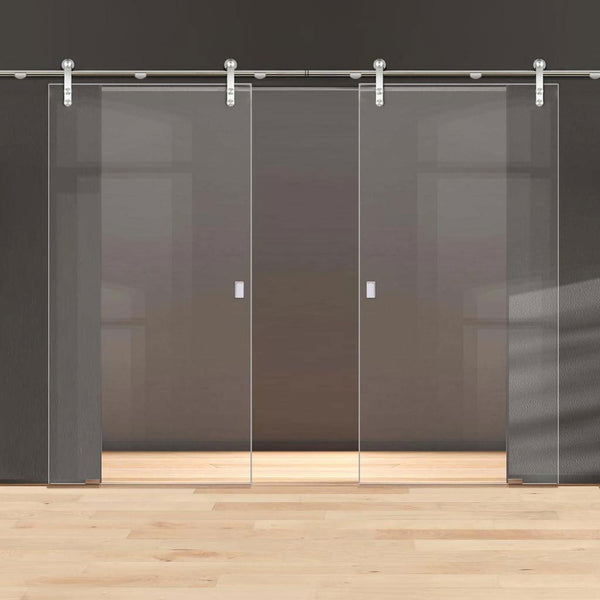 Glass Sliding Doors Double: Modern Design, Seamless Space Transformation