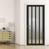 Sintra 4 Pane Solid Wood Internal Door UK Made DD6428G Clear Glass - Eco-Urban - Colour Options