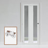 Avenue 2 Pane 1 Panel Solid Wood Internal Door UK Made DD6410G Clear Glass - Eco-Urban - Colour Options