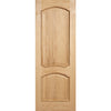 EasiKit Internal Door and Frame Kit - Louis Oak Internal Door - Raised Mouldings
