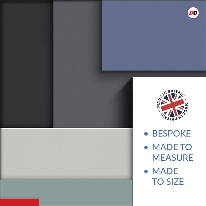 Door Sample - Made To Measure UK Doors - 7 Colour Options - Premium Primed