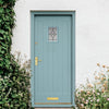 Cottage External Oak Front Door - Bevel Double Glazedo