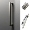 Concord 280mm Back to Back Pull Handle Pack - 3 Radius Cornered Hinges - Satin Stainless Steel