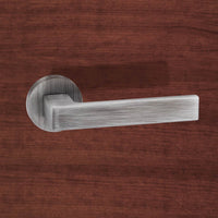 Forme Asti Designer Lever on Minimal Round Rose - Urban Graphite