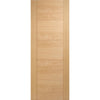 Vancouver Oak 5 Panel Flush Fire Internal Door - 1/2 Hour Fire Rated - Prefinished