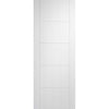 Vancouver Flush Single Evokit Pocket Door - White Primed