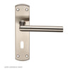 Outlet - Steelworx CSLP1162P Mitred Lever Lock Handles SSS