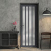 Sintra 4 Pane Solid Wood Internal Door UK Made DD6428SG Frosted Glass - Eco-Urban - Colour Options