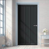 Cornwall 3 Panel Solid Wood Internal Door UK Made DD6404 - Eco-Urban - Colour Options