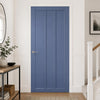 Cornwall 3 Panel Solid Wood Internal Door UK Made DD6404 - Eco-Urban - Colour Options