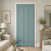 Cornwall 3 Panel Solid Wood Internal Door UK Made DD6404 - Eco-Urban - Colour Options