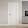 Cottage Smooth Moulded Internal Door - White Primed - 1/2 Hour Fire Rated