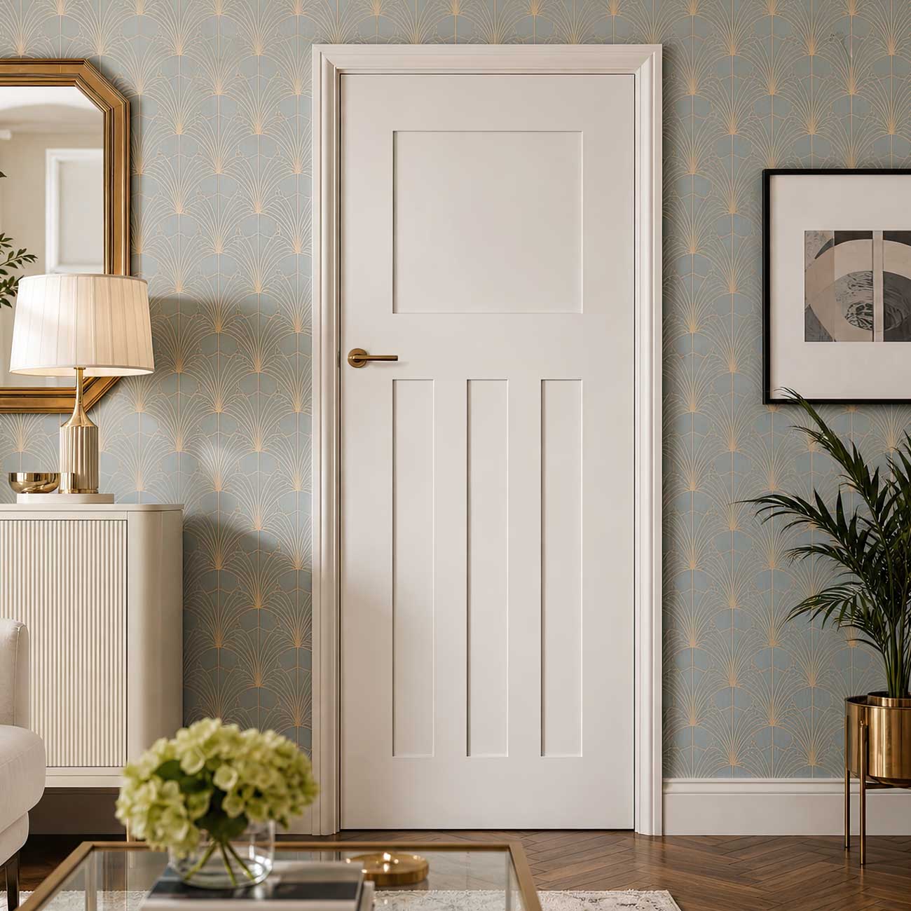 Cambridge White Primed Period Internal Door – Direct Doors