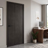Made to Order Fire Internal Door - Flush American Dark Grey Ash Veneer - 30 Minute Fire Rated - Prefinished
