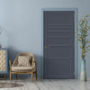 Oslo 7 Panel Solid Wood Internal Door UK Made DD6400 - Eco-Urban - Colour Options