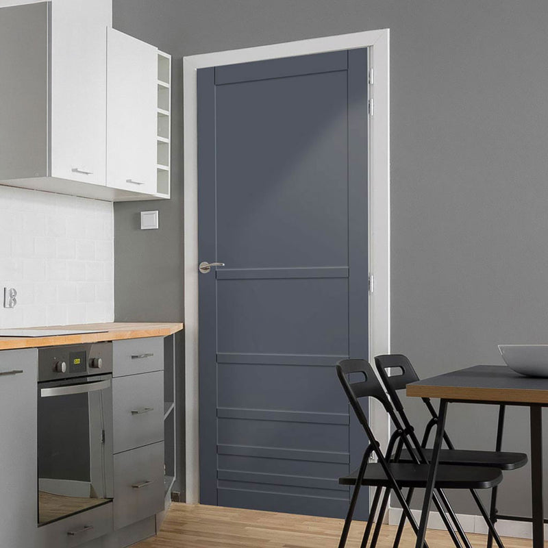 Stockholm 7 Panel Solid Wood Internal Door UK Made DD6407 - Eco-Urban - Colour Options